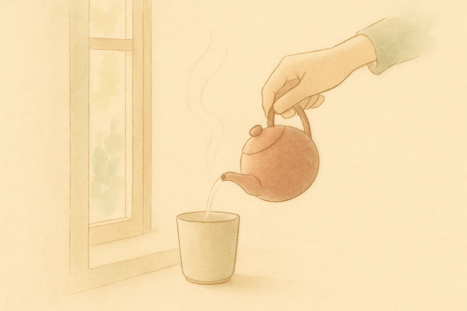 朝のひとつの所作が、一日を整える